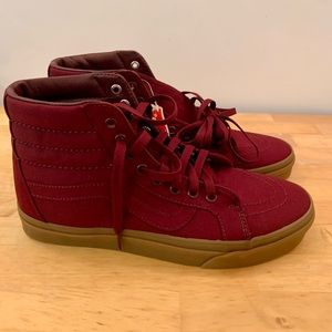Vans Sk8-Hi shoes Maroon - Size 9.5 US